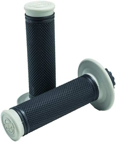 Poignées PT Clamp On Full Diamond Pro Series Noir/Gris