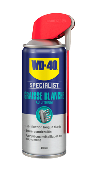 WD-40 SPECIALIST Graisse Blanche au Lithium 400 ml