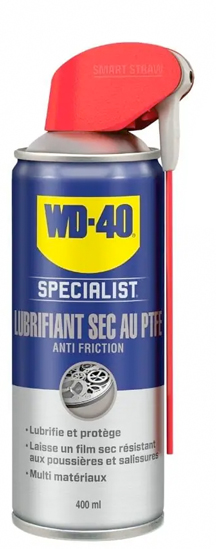 WD-40 SPECIALIST Lubrifiant Sec au PTFE 400 ml