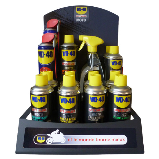 PLV Présentoir WD40 Comptoir