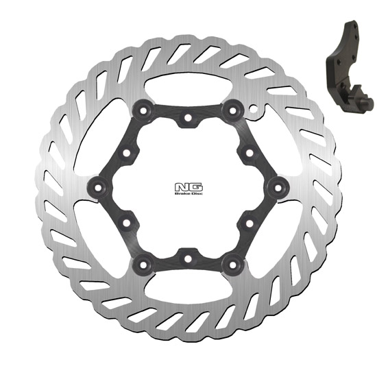 NG BRAKES Kit Disque Flottant Wave et patte