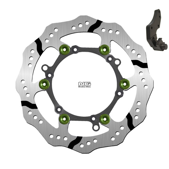 NG BRAKES Kit Disque Flottant Ventilé 1254XBHK09