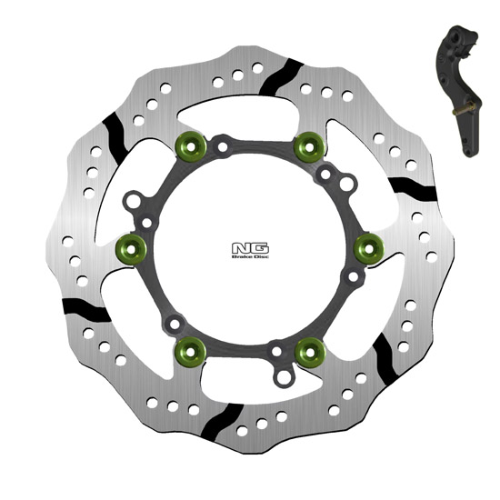 NG BRAKES Kit Disque Flottant Ventilé 1254XBHK16