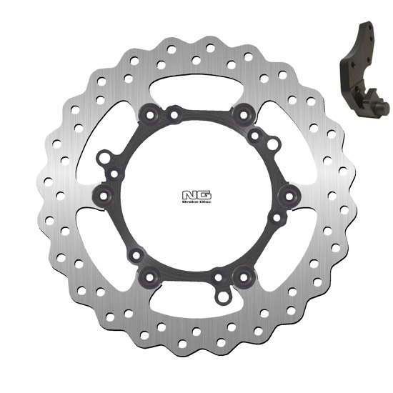 NG BRAKES Kit Disque Flottant Wave et patte