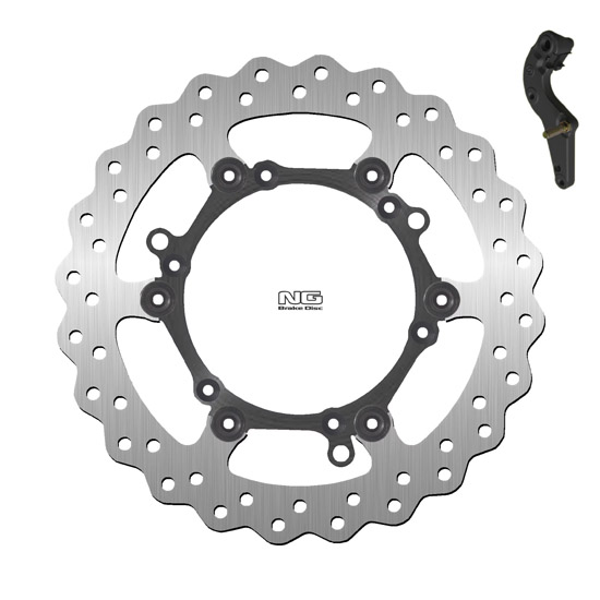 NG BRAKES Kit Disque Flottant Wave et patte