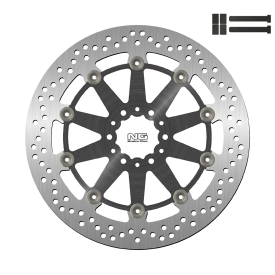 NG BRAKES Kit Disque Flottant et vis 1596GK32