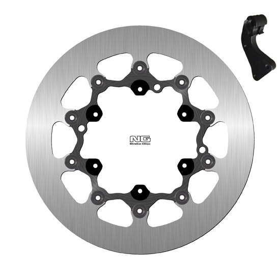 NG BRAKES Kit Disque Flottant Plein et patte 