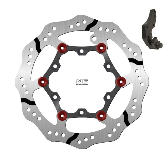 NG BRAKES Kit Disque Flottant Ventilé 1738XBHK09