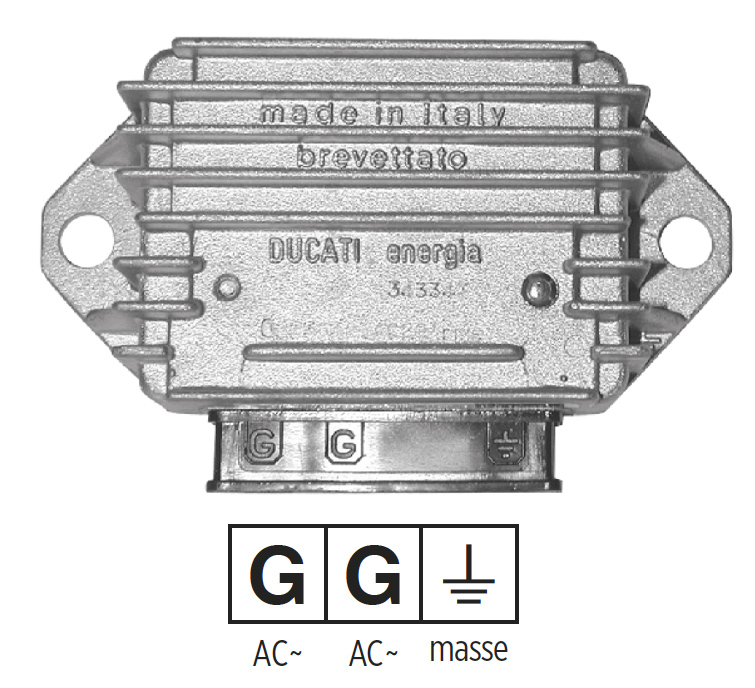 Régulateur 12V-CA Adapt.PIAGGIO VESPA PX