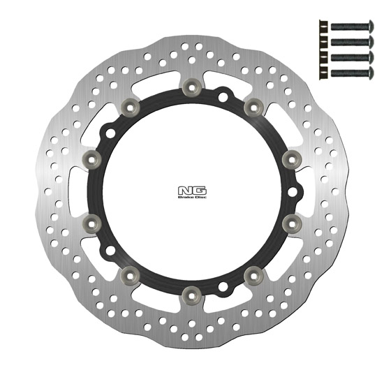 NG BRAKES Kit Disque Flottant Wave et vis