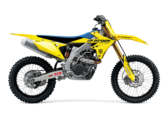 Kit Déco UP HURRY SUZUKI Jaune