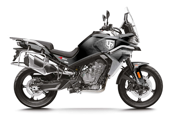 Kit Déco UP STONE CF MOTO Noir