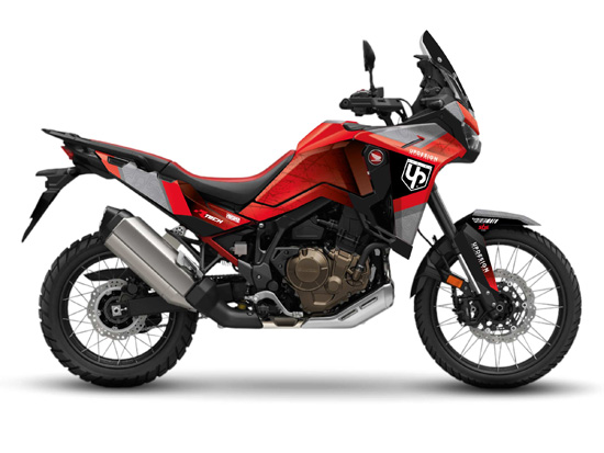 Kit Déco UP STONE HONDA Rouge