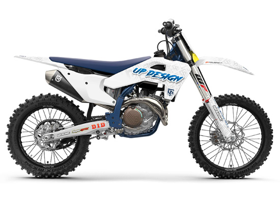 Kit Déco UP HURRY HUSQVARNA Blanc