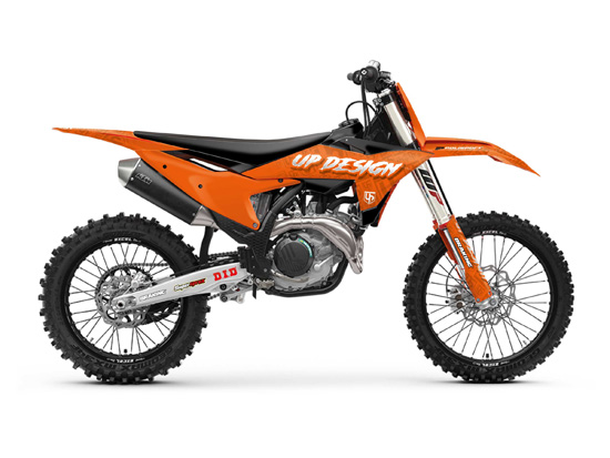 Kit Déco UP HURRY KTM Orange