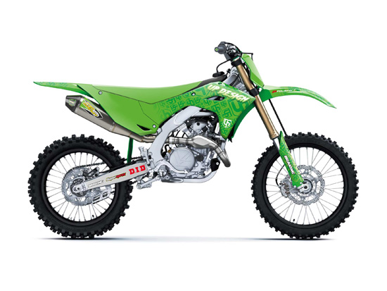 Kit Déco UP HURRY KAWASAKI Vert