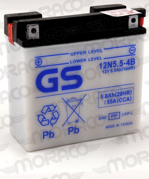Batterie GS 12N5,5-4B