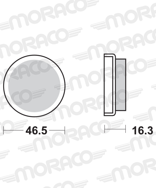 PLAQUETTES DE FREIN SBS 576HF