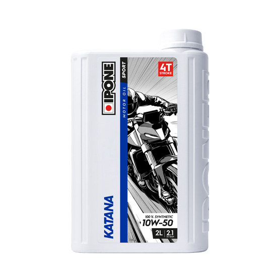 *Ipone NEW Huile moteur 4T KATANA 10W50 (2 L) (x8)