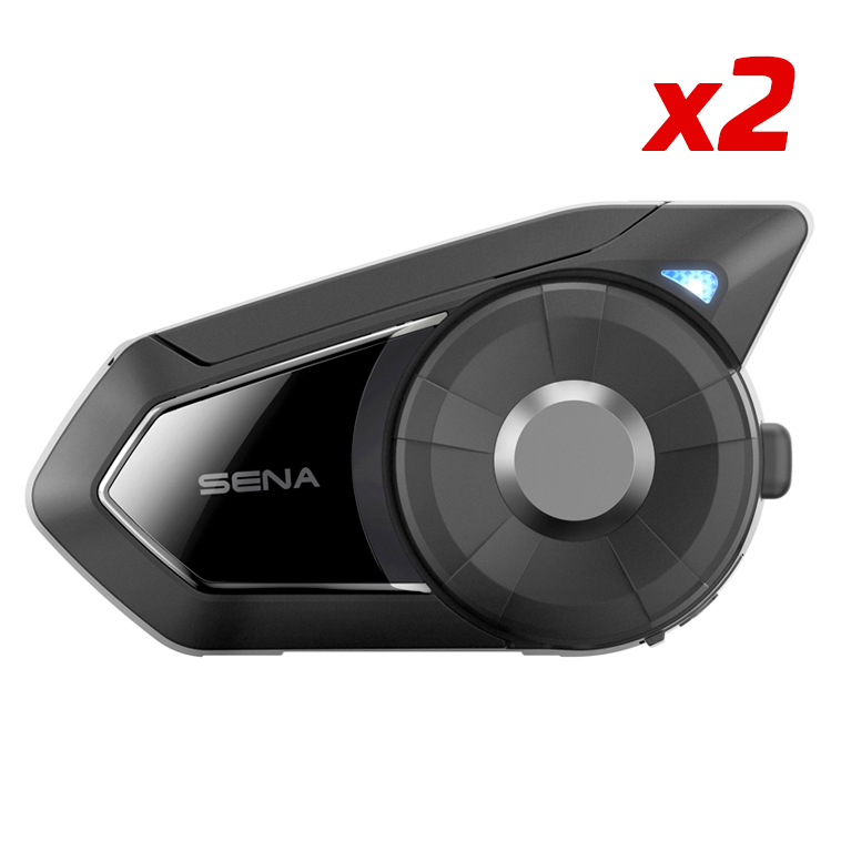 *Syst. de com. SENA 30K x 2(DUO) pour moto Ecouteurs HD