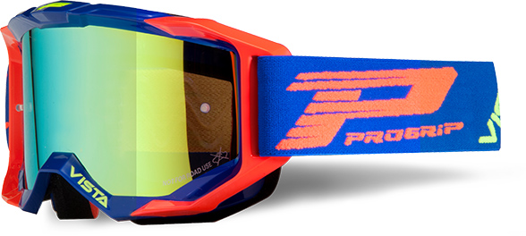 VISTA Mirror 3303 Bleu/Orange Fluo