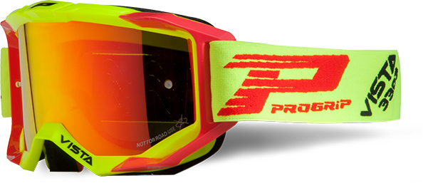 VISTA Mirror 3303 Rouge/Jaune Fluo