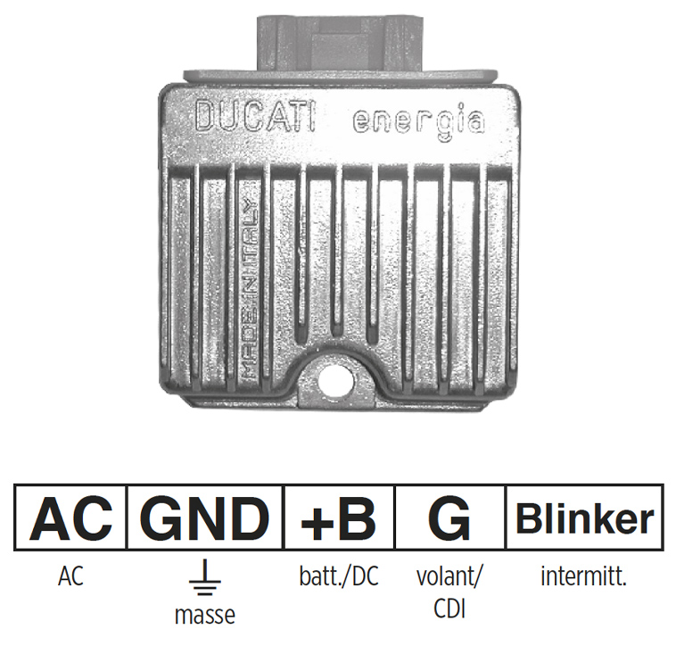 Régulateur Ducati Energia