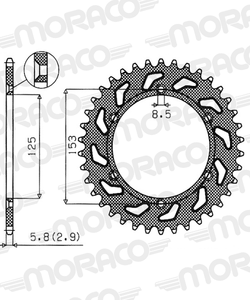 Couronne Stealth Supersprox