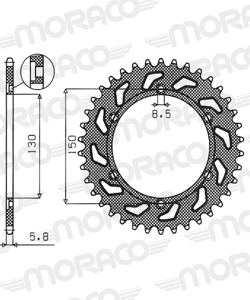 Couronne Stealth Supersprox