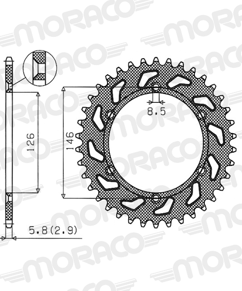 Couronne Stealth Supersprox