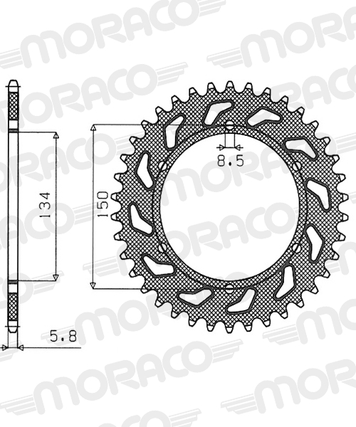 Couronne Stealth Supersprox