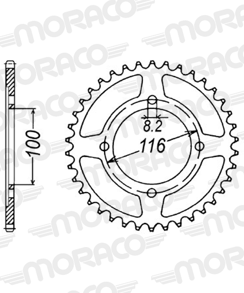 Couronne aluminium