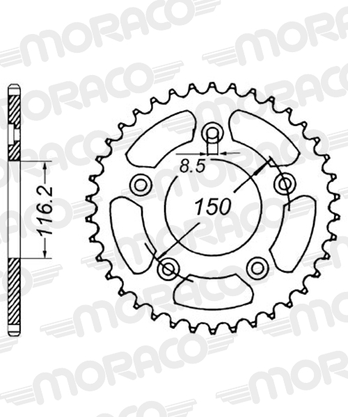 Couronne aluminium Couronne aluminium