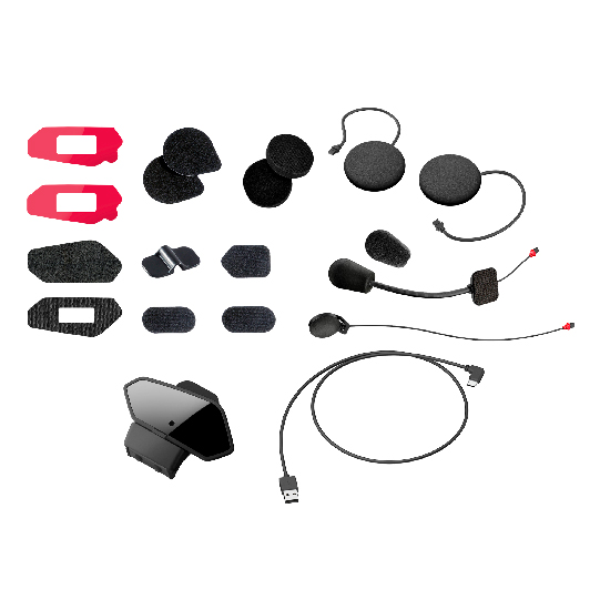 **Kit accessoires fixation + micros + écouteurs by H. Kardon