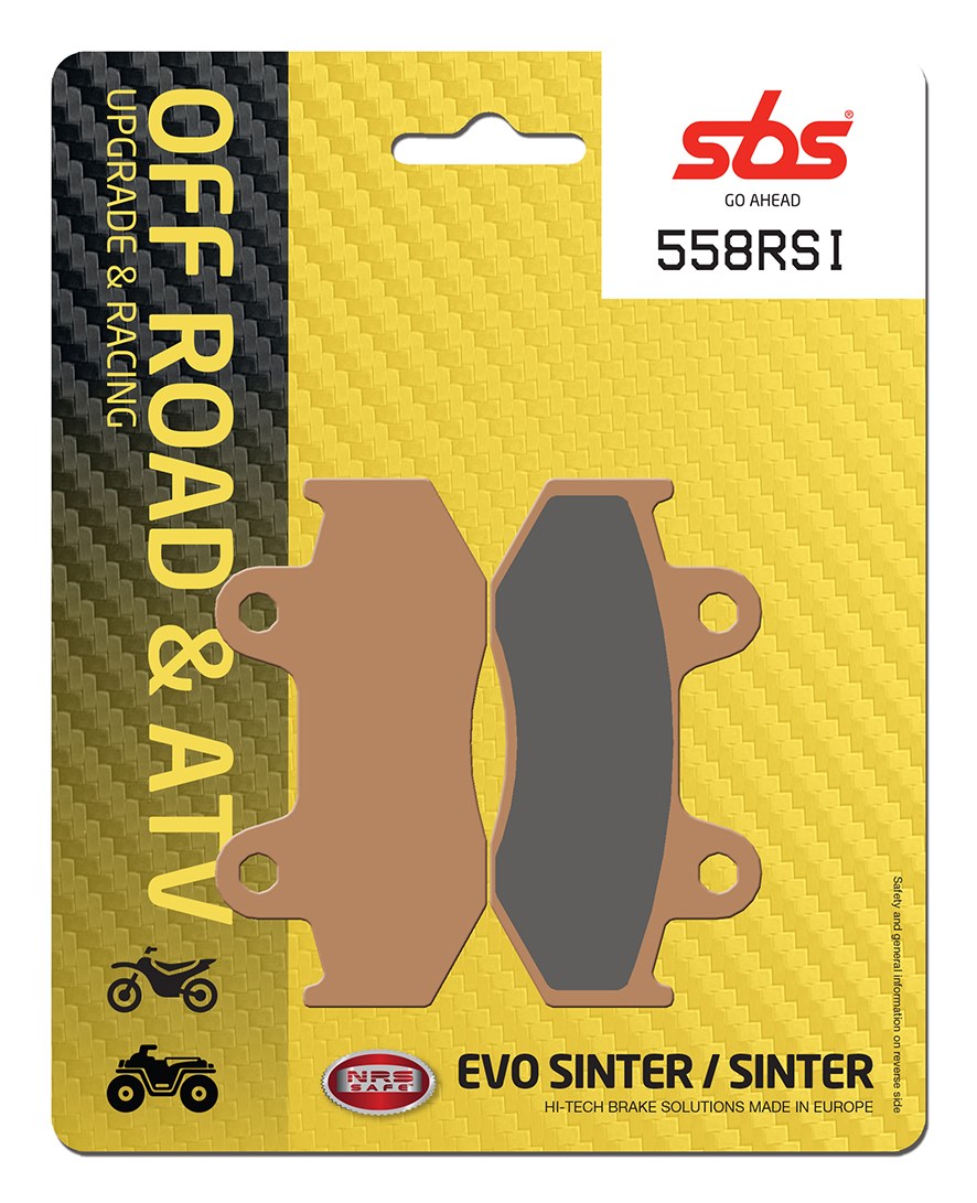 PLAQUETTES DE FREIN SBS 558RSI