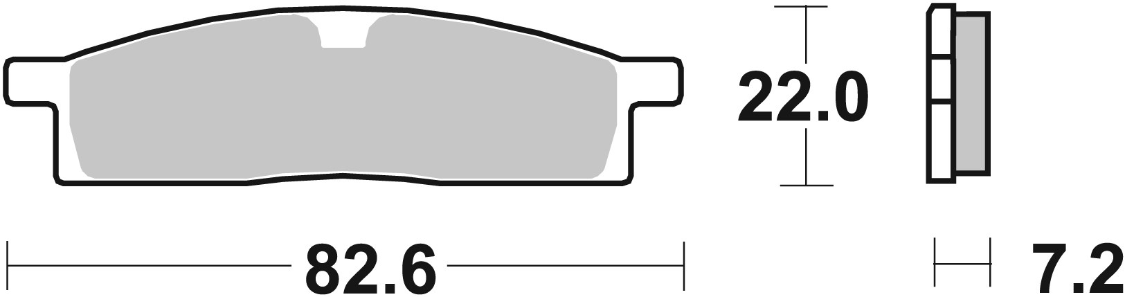 PLAQUETTES DE FREIN SBS 589CS