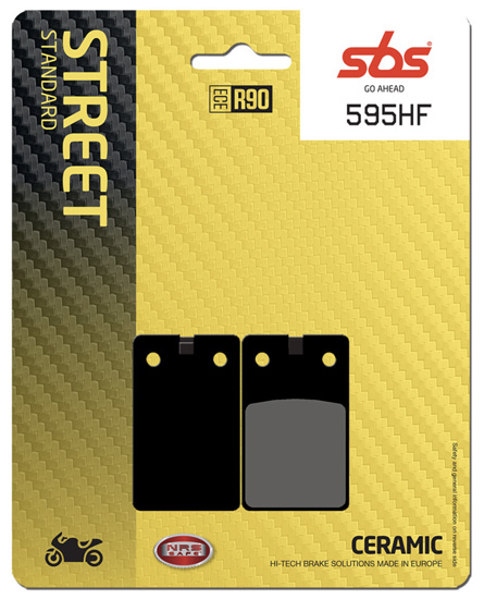 PLAQUETTES DE FREIN SBS 595LF = 132HF
