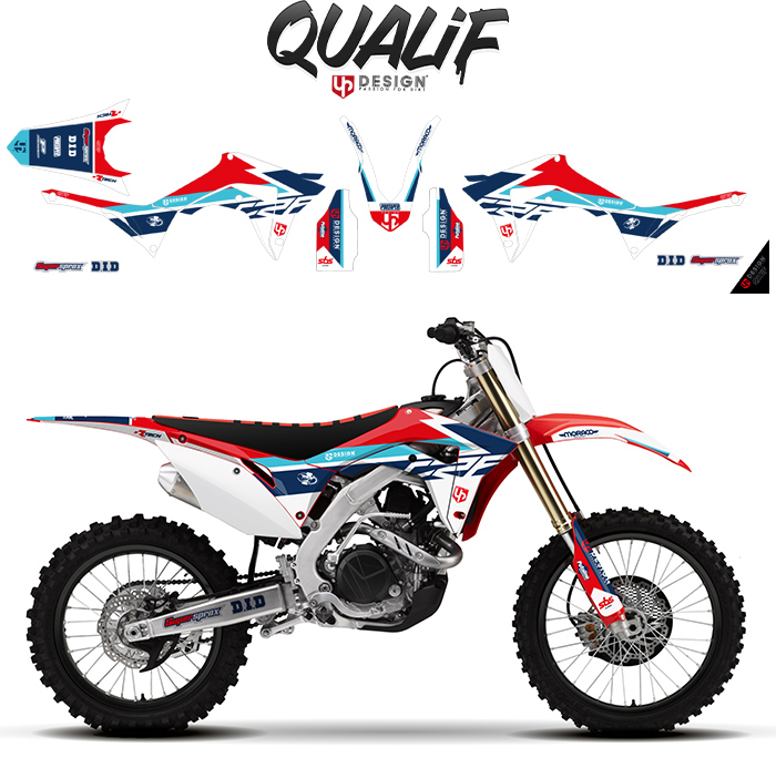 Kit Deco UP Qualif HONDA CRF 150 2007-2015