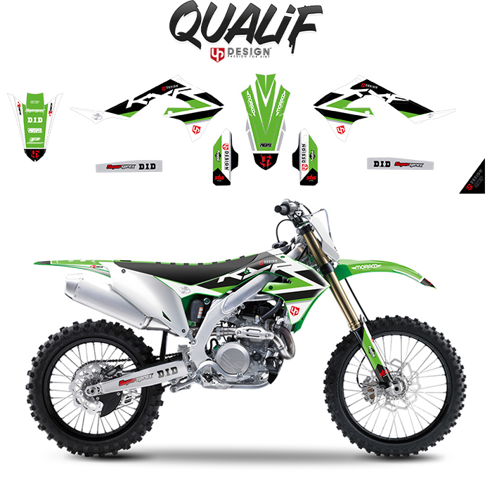 Kit Deco UP Qualif KAWASAKI KX 85 2001-2013