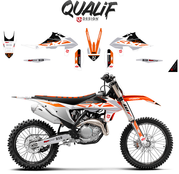 Kit Deco UP Qualif KTM SX - SXF  125 250 300 450 2013-2014