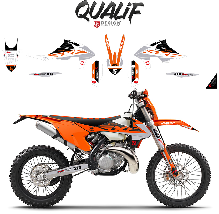 Kit Deco UP Qualif KTM EXC - EXCF 125 250 300 450 2020