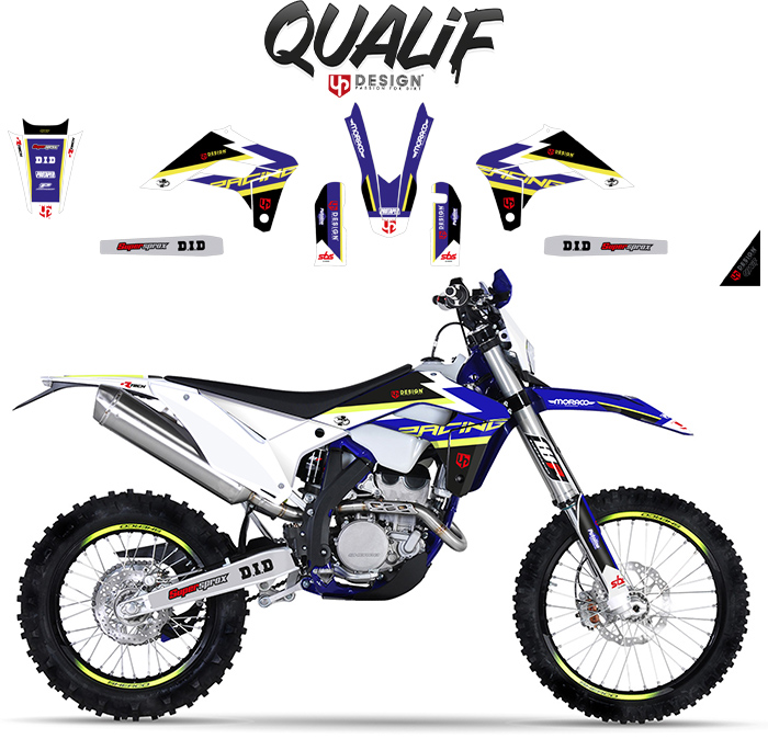 Kit Deco UP Qualif SHERCO SE-R - SEF-R 250 - 300 - 450 2016