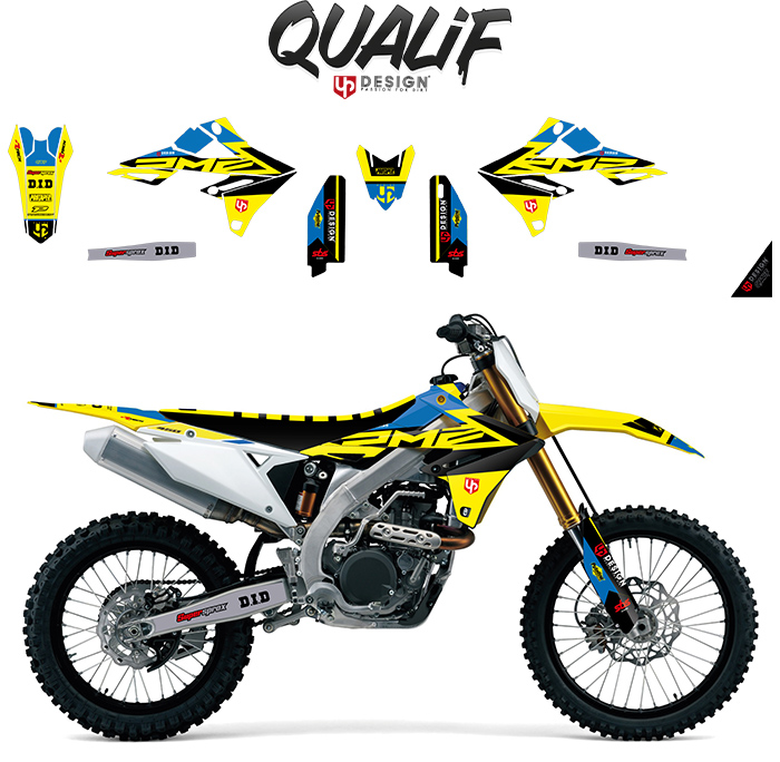 Kit Deco UP Qualif SUZUKI RM 85 2002-2016