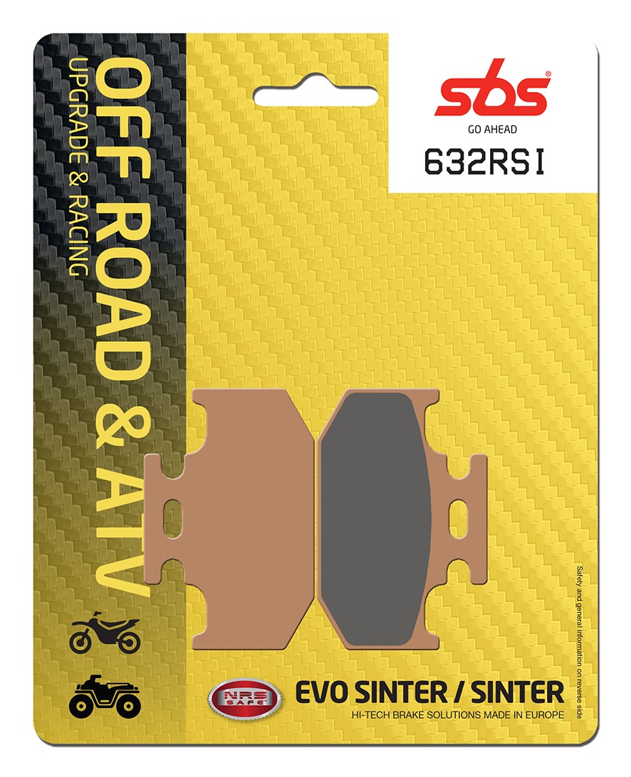 PLAQUETTES DE FREIN SBS 632RSI