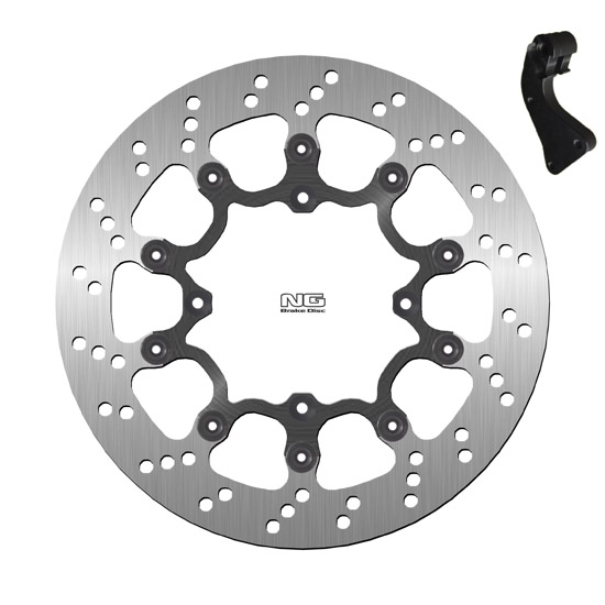 NG BRAKES Kit Disque Flottant et patte 722K11