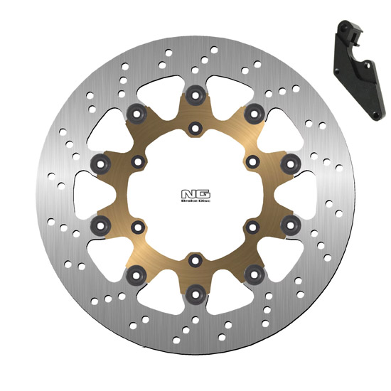 NG BRAKES Kit Disque Flottant et patte 723K14