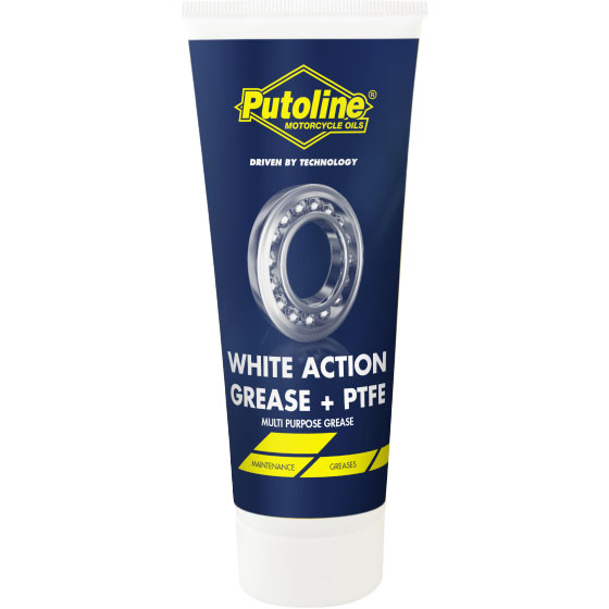 *100g Tube Putoline White Action Grease + PTFE