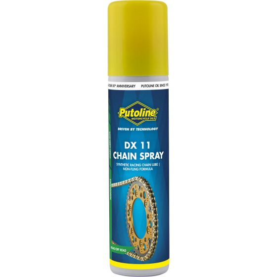 Lubrifiant chaine Aerosol 75 ml Putoline DX11