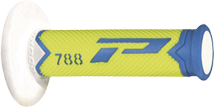 Poignées 788 Bleu Clair/Jaune Fluo/Blanc 22/25