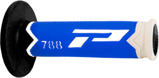 Poignées 788 Blanc/Bleu Fluo/Noir 22/25